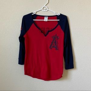 Used PINK Brand Angeles baseball shirt